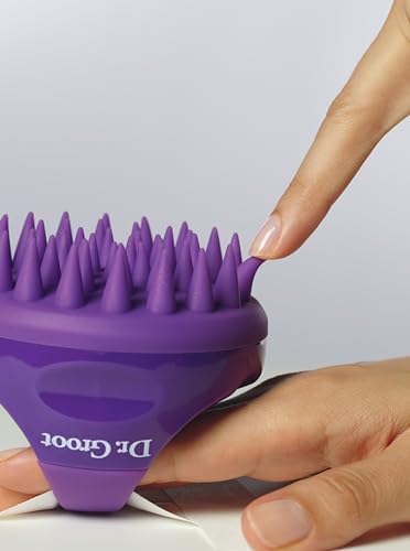 Dr. Groot Scalp Cleansing Brush - Silicone Hair Massager for Healthy Hair