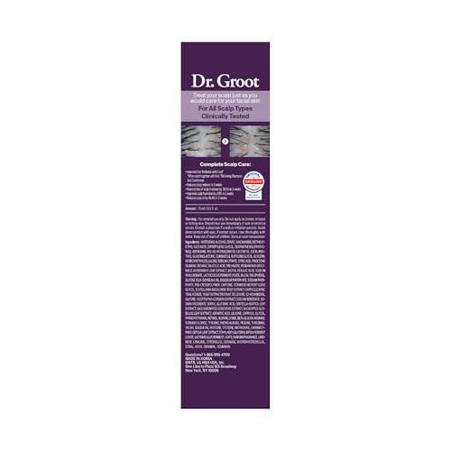 Dr. Groot Award-Winning Hair Thickening Serum for Hair Loss, Thinning Hair, Korean Hair Care, Scalp Treatment, Clinically Tested, Thicker, Reduces Oil, Roll On