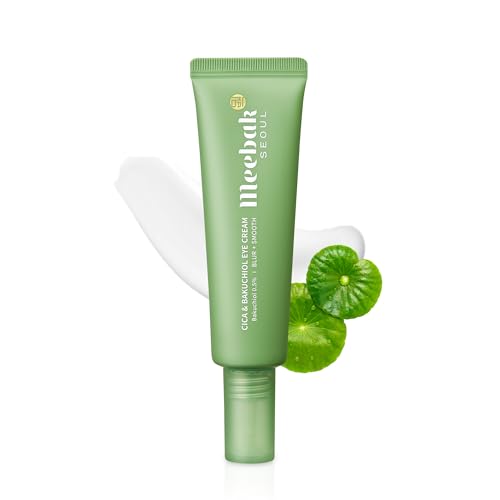 Meebak Cica & Bakuchiol Eye Cream for Dark Circles & Puffiness