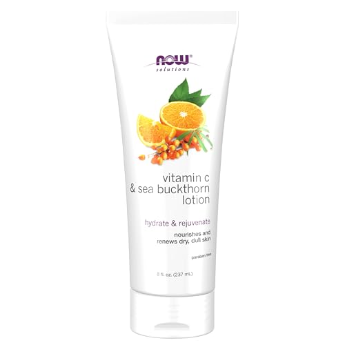 Vitamin C & Sea Buckthorn Lotion for Dry Skin - 8oz Moisturizer