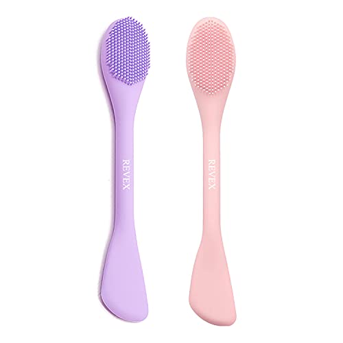 REVEX Silicone Face Scrubber & Mask Applicator - 2 Pcs Set