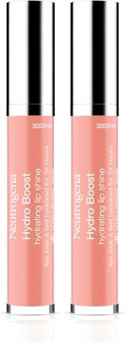 Neutrogena Hydro Boost Lip Gloss 23 Ballet Pink - Pack of 2, 0.10 oz