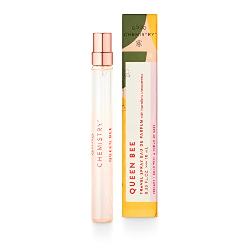 Queen Bee Travel Spray Perfume 0.33 fl oz - Black Currant, Peony & Amber