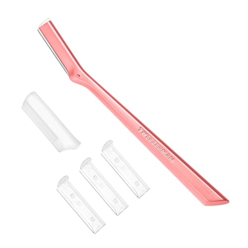 Tweezerman Tea Rose Facial Razor - Premium Peach Fuzz Remover