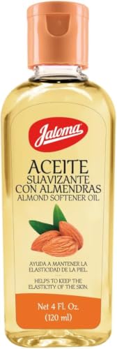 Jaloma Almond Oil for Skin – Nourishing Body Moisturizer, 4 Fl Oz (Pack of 6)