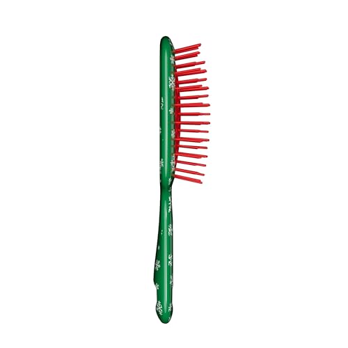 FHI Heat UNbrush Mini Detangler Brush - Snowy Pine Green - Pain-Free Hair