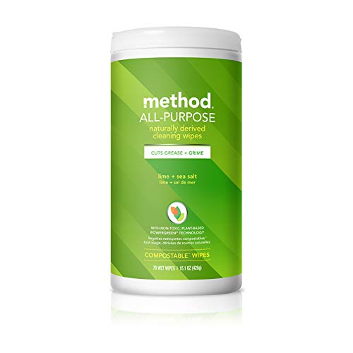 Method All-Purpose Cleaning Wipes - Plant-Based, Pack of 2