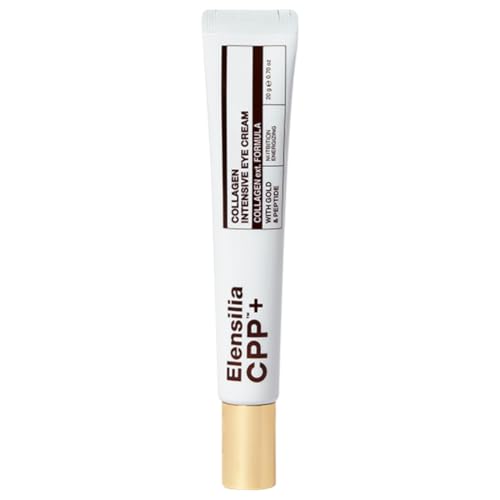 Elensilia 80% Collagen & Snail Peptide Eye Cream for Wrinkles, 0.7 fl.oz