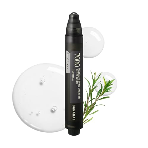 BANANAL Silica 7000 Scalp Serum Roll-On for Thinning Hair, 0.5 fl oz