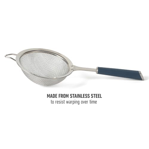 Calphalon Edge Stainless Steel Strainer with Rubber Handle