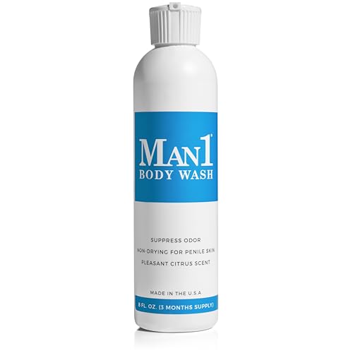 Men's Intimate Body Wash - Odor Control, Hydrating & Gentle Cleansing