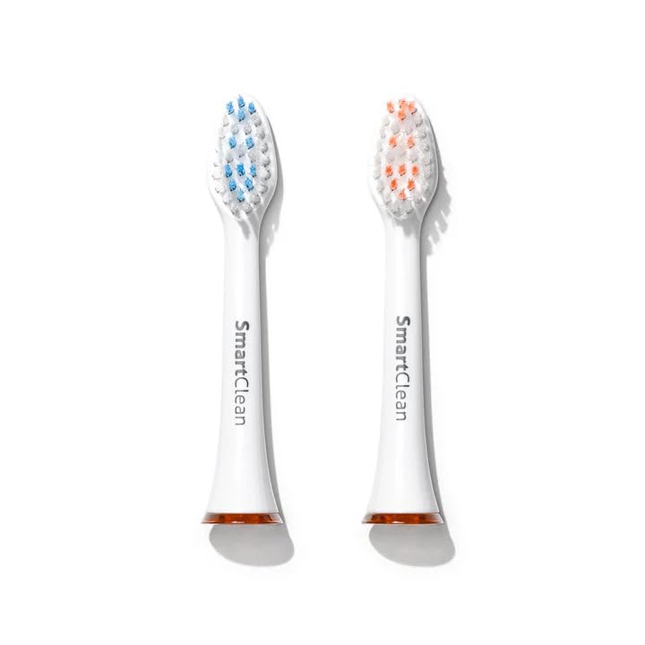 Ollie SmartClean Replacement Brush Heads - Pack of 2 for Brio Toothbrush