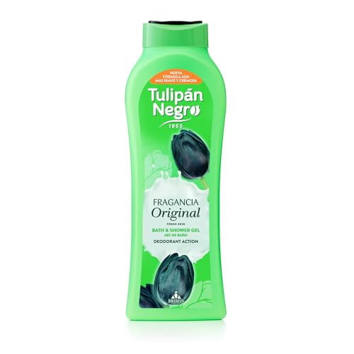 Tulipán Negro Original Shower Gel - Unisex Body Wash, 720 ml