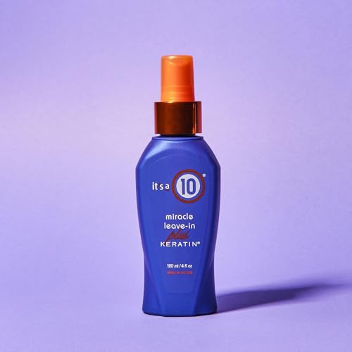 It's a 10 Miracle Leave-In Plus Keratin Hair Treatment, 4 Fl Oz