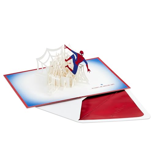 Hallmark Spider-Man 3D Pop-Up Card for Any Occasion