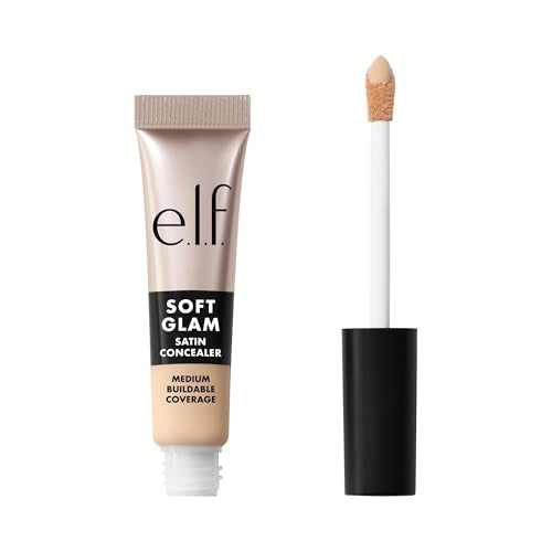 e.l.f. Soft Glam Satin Concealer - Medium Coverage, Vegan