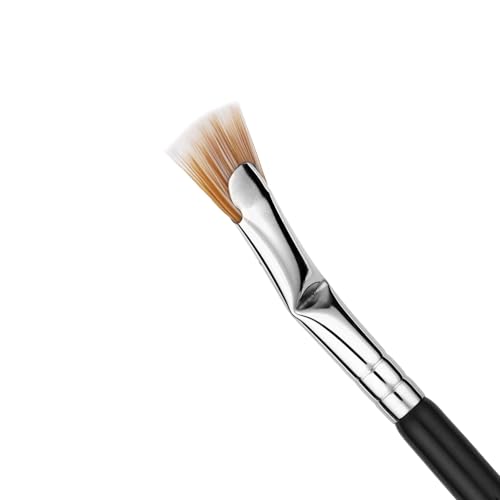 Bdellium Tools Maestro Series 730 Bent Mascara Fan Brush - Vegan Synthetic