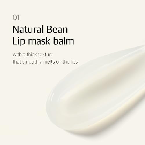 mixsoon Natural Bean Lip Mask & Balm - Vegan Hydrating Treatment (11g)