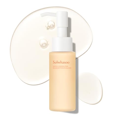 Sulwhasoo Gentle Cleansing Foam - Hydrating Korean Facial Cleanser for All Skin Types
