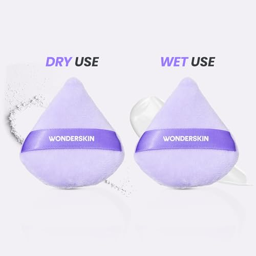 Wonderskin Velour Makeup Puff for Perfect Powder Application