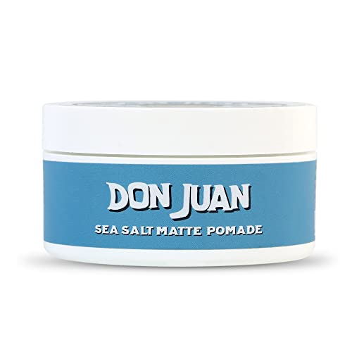 Don Juan Sea Salt Matte Pomade - 4 oz | Medium Hold, Matte Finish