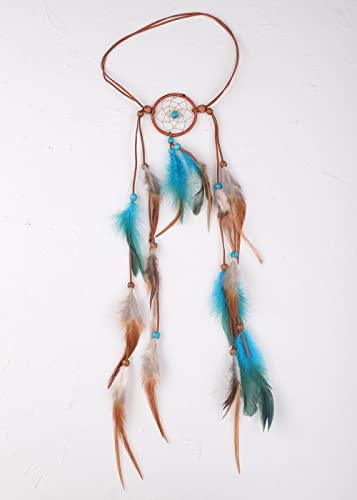 Bohemian Feather Headband with Beads - Jumwrit Women's Hair Accessory