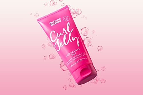 Umberto Giannini Curl Jelly Gel - 6.7 fl oz Frizz Control for Curly Hair