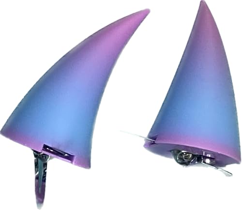 3D Printed Demon Horns for Headsets & Cosplay - Adjustable Strap Set