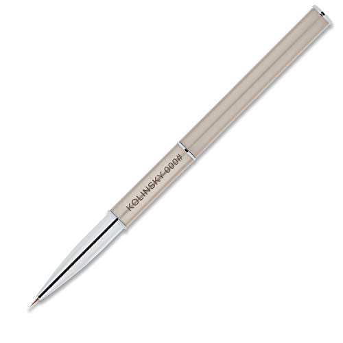 Beaute Galleria Kolinsky Sable Nail Art Brush - Liner #000 (5mm)