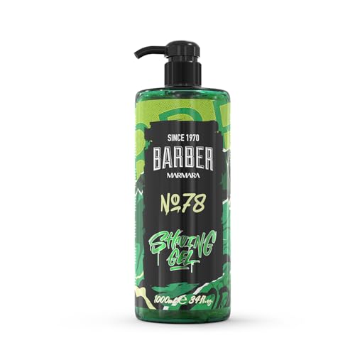 Barber Marmara No.78 Clear Non-Foaming Shaving Gel with Pump 33.81 fl oz