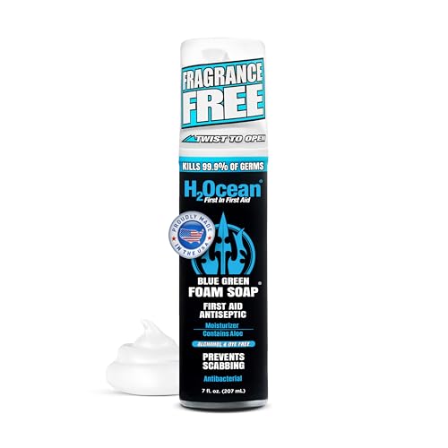 H2Ocean Antibacterial Tattoo Aftercare Foam Soap - 7 Fl Oz