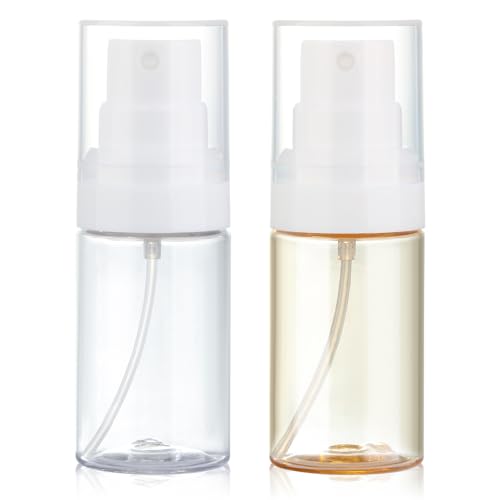 Gungtien Travel Spray Bottle Set - 2 Pack 1.35oz Fine Mist Bottles