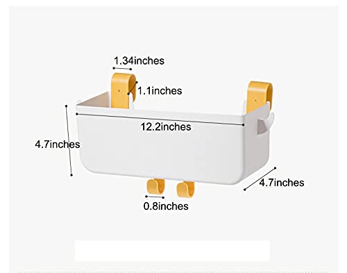 WYZHDQ Bedside Organizer Caddy - Multi-Pocket Hanging Storage for Bunk Beds