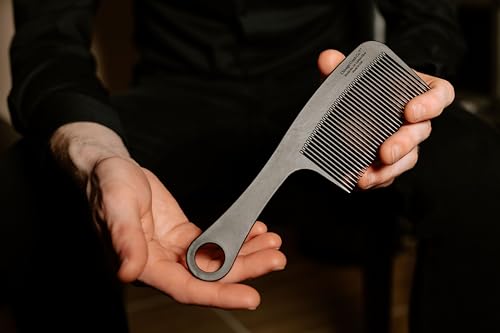 Chicago Comb Model 14 Carbon Fiber Detangling & Styling Comb - 8.4 Inches