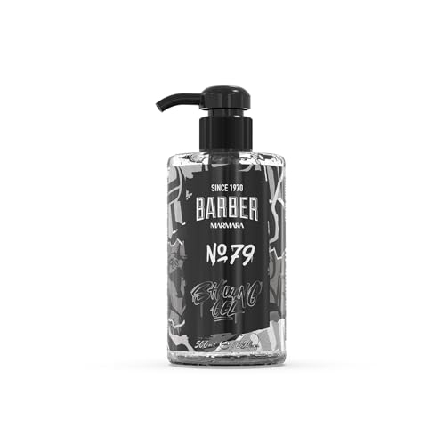 Barber Marmara No.79 Transparent Shave Gel for Men - 16.91 fl oz