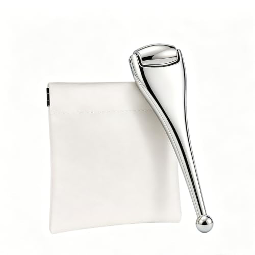 LIZICH Metal Eye Massage Roller for Dry Eyes, Styes, and MGD Relief