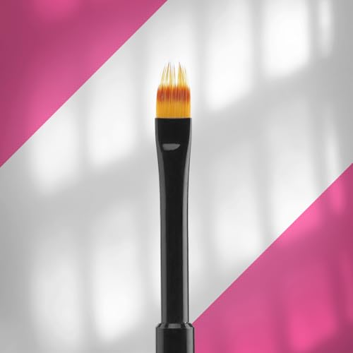 STALEKS PRO Expert Gradient Nail Brush (7mm x 11mm) with Aluminum Handle