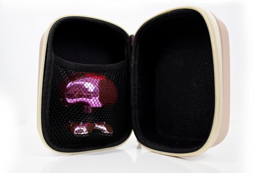 Skull Shaver Pitbull Travel Case - Durable Protective Hard Shell, Blue
