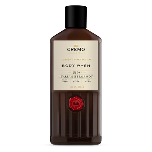 Cremo Men's Body Wash Bundle with Italian Bergamot & Palo Santo - 2 x 16 Fl Oz
