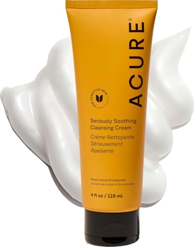 Acure Seriously Soothing Cleansing Cream - Hydrating Vegan Face Wash