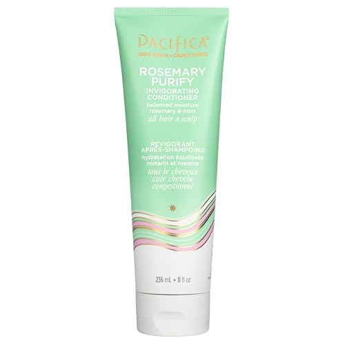 Pacifica Rosemary Invigorating Conditioner – 8 oz, Vegan & Sulfate-Free