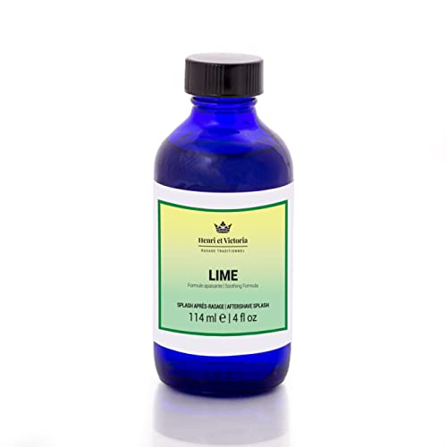 HENRI ET VICTORIA Aftershave Splash for Men - LimeChic, 114ml