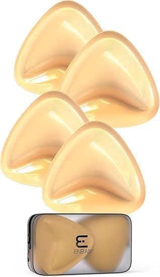 Invisible Push Up Bra Inserts & Nipple Covers - Double-Sided Sticky for Swimsuits, Sports Bras & Wedding Dresses
