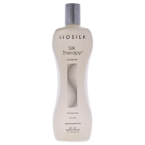 BioSilk Silk Therapy Shampoo 12oz - Hair Shine & UV Protection