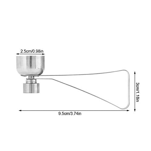 Stainless Steel Egg Cracker Tool - 2.5cm Egg Shell Cutter