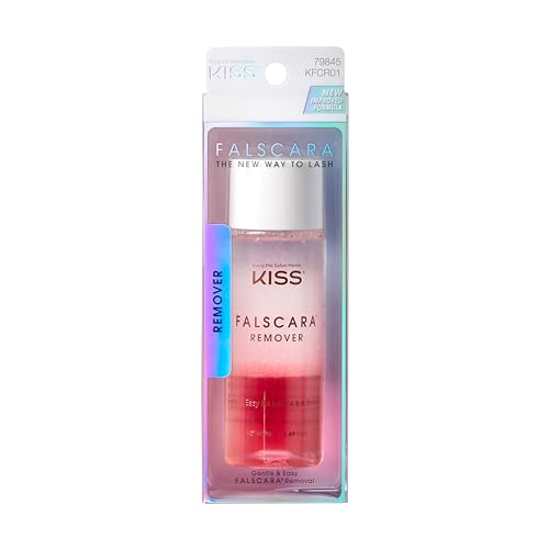 KISS Falscara Eyelash Remover & Lash Adhesive Bundle for Natural Lashes