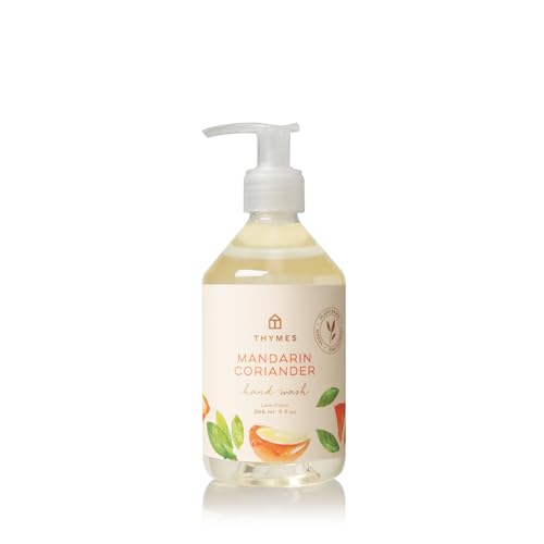 Thymes Mandarin Coriander Moisturizing Hand Soap - 9 fl oz Liquid Wash