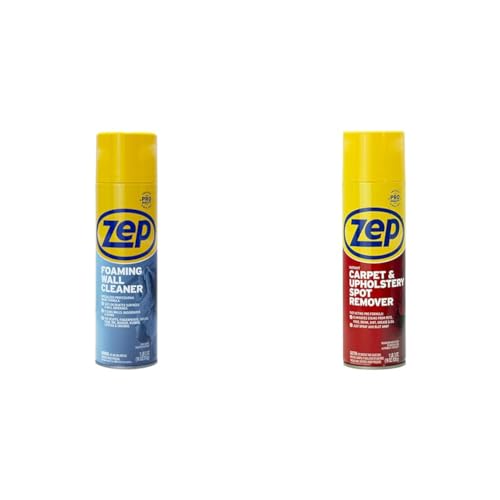 Zep Foaming Wall Cleaner & Instant Spot Remover Bundle (37 oz)
