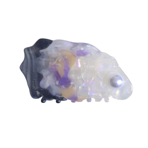 Oyster Hair Claw Clip - Cute Acetate Non-Slip Hair Accessory for Women