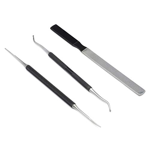 KLIPP Ingrown Toenail Kit - Surgical Steel Dual-Ended Lifter & Files for Home Care